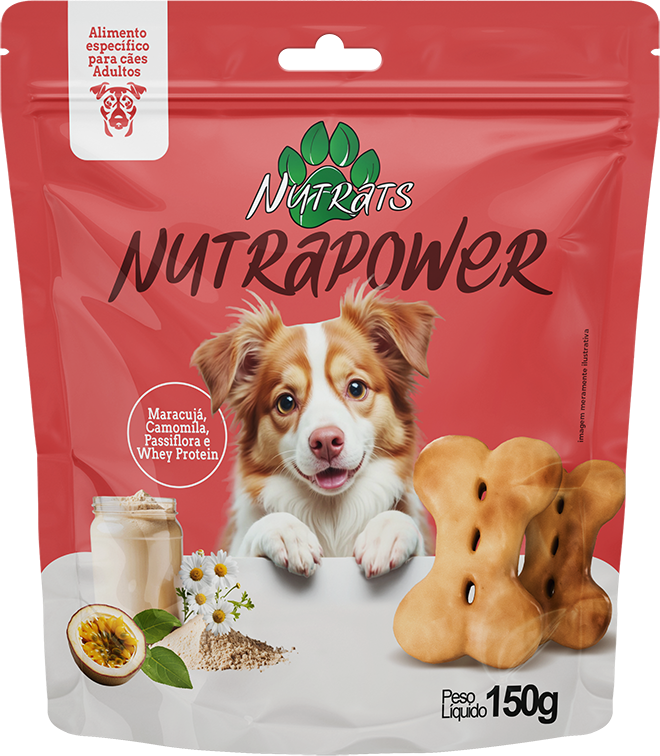 Biscoito Nutrats Nutrapower para Cães Adultos - 150 g