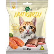 Petisco Nutrats Nutrarin Nuggets Urinary para Gatos sabor Salmão - 40 g
