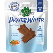 Bifinho Saúde Bucal Nutrats Dentalwhite para Cães Adultos sabor Cenoura e Hortelã - 150 g