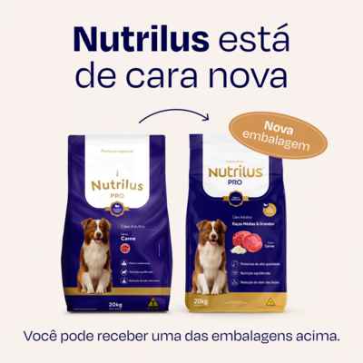 Kit Ração Nutrilus Pro Carne para Cães Adultos02