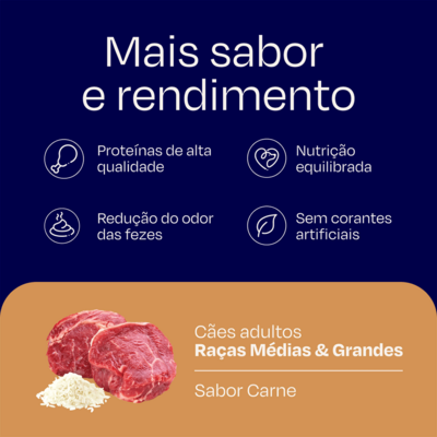 Kit Ração Nutrilus Pro Carne para Cães Adultos03
