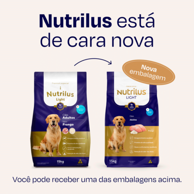 Ração Nutrilus Light Frango para Cães Adultos Raças Médias e Grandes02