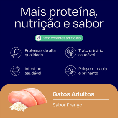 Kit Ração Nutrilus Pro+ Frango para Gatos Adultos03