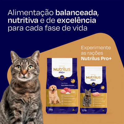 Kit Ração Nutrilus Pro+ Frango para Gatos Adultos04