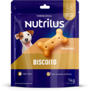 Biscoito Nutrilus para Cães Adultos Porte Pequeno - 1Kg