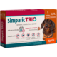 Antipulgas Zoetis Simparic Trio 12 mg para Cães de 5,1 Kg a 10 Kg