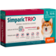 Antipulgas Zoetis Simparic Trio 24mg para Cães de 10,1 Kg a 20 Kg