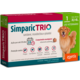 Antipulgas Zoetis Simparic Trio 48 mg para Cães de 20,1 Kg a 40 Kg