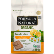 Biscoito Fórmula Natural Organic para Cães Adultos Sabor Maracujá Melissa e Camomila - 150g