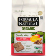Biscoito Fórmula Natural Organic para Cães Adultos Sabor Manga Linhaça e Chá Verde - 150g