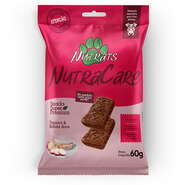 Snacks Nutrats Nutracare para Cães Adultos sabor Tapioca e Batata Doce - 60 g