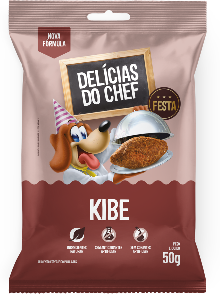 Petisco Petitos para Cães Adultos Sabor Kibe - 50 g