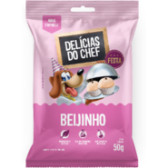 Petisco Petitos para Cães Adultos Sabor Beijinho - 50 g