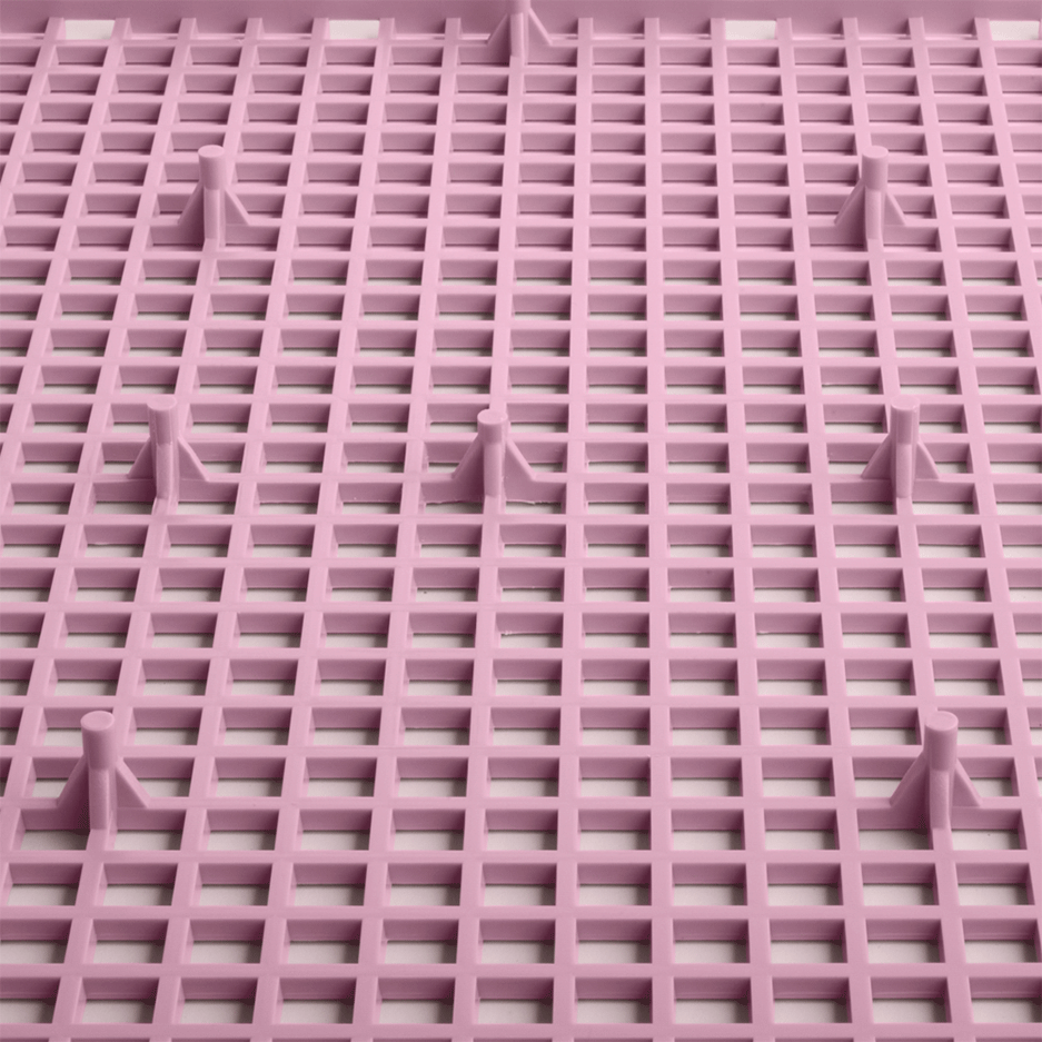 Grade para Sanitário Pipidollys Candy Color Rosa para Cães - Tam. Único