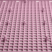 Grade para Sanitário Pipidollys Candy Color Rosa para Cães - Tam. Único