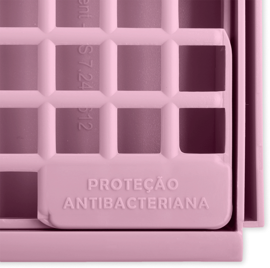 Grade para Sanitário Pipidollys Candy Color Rosa para Cães - Tam. Único