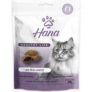Snack Hana Healthy Life para Gatos Adultos Sabor Fígado Controle Urinário - 60g