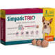 Antipulgas Zoetis Simparic Trio 3 mg para Cães de 1,5 Kg a 2,5 Kg