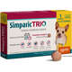 Antipulgas Zoetis Simparic Trio 3 mg para Cães de 1,5 Kg a 2,5 Kg