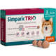Antipulgas Zoetis Simparic Trio 24mg para Cães de 10,1 Kg a 20 Kg