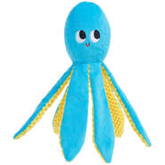 Brinquedo Pelúcia Bark Polvo Otto 2 em 1 para Cães - Tam. Único