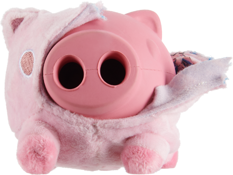 Brinquedo Interativo Bark Porquinho 3 em 1 para Cães - Tam. Único