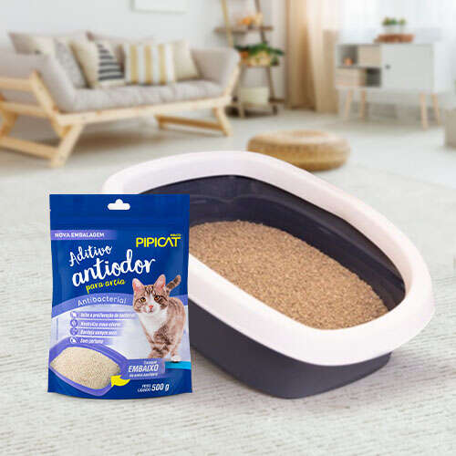 Aditivo Antiodor Kelco Pipicat Antibacterial - 500 g