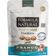 Cookies Fórmula Natural Fresh Meat para Gatos sabor Frango - 40 g