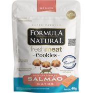 Cookies Fórmula Natural Fresh Meat para Gatos sabor Salmão - 40 g