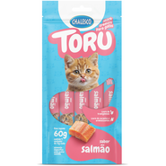 Petisco Cremoso Chalesco Toru para Gatos Adultos sabor Salmão - 60 g