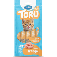 Petisco Cremoso Chalesco Toru para Gatos Adultos sabor Frango - 60 g