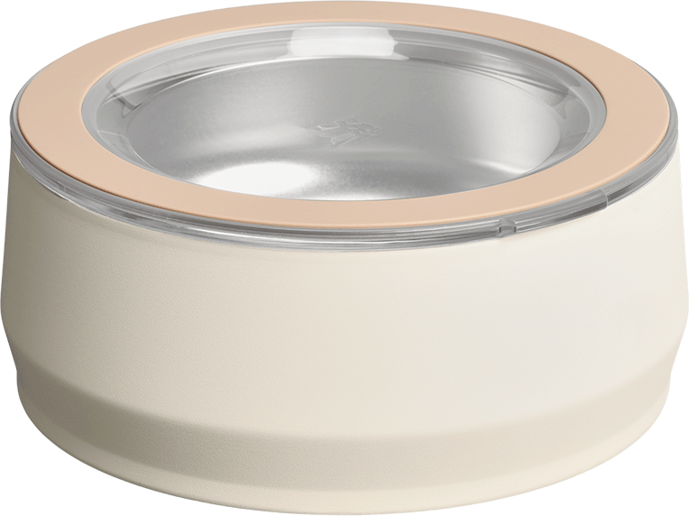 Comedouro Stanley para Cães e Gatos Bege - 1,4 L