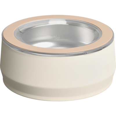 Comedouro Stanley para Cães e Gatos Bege