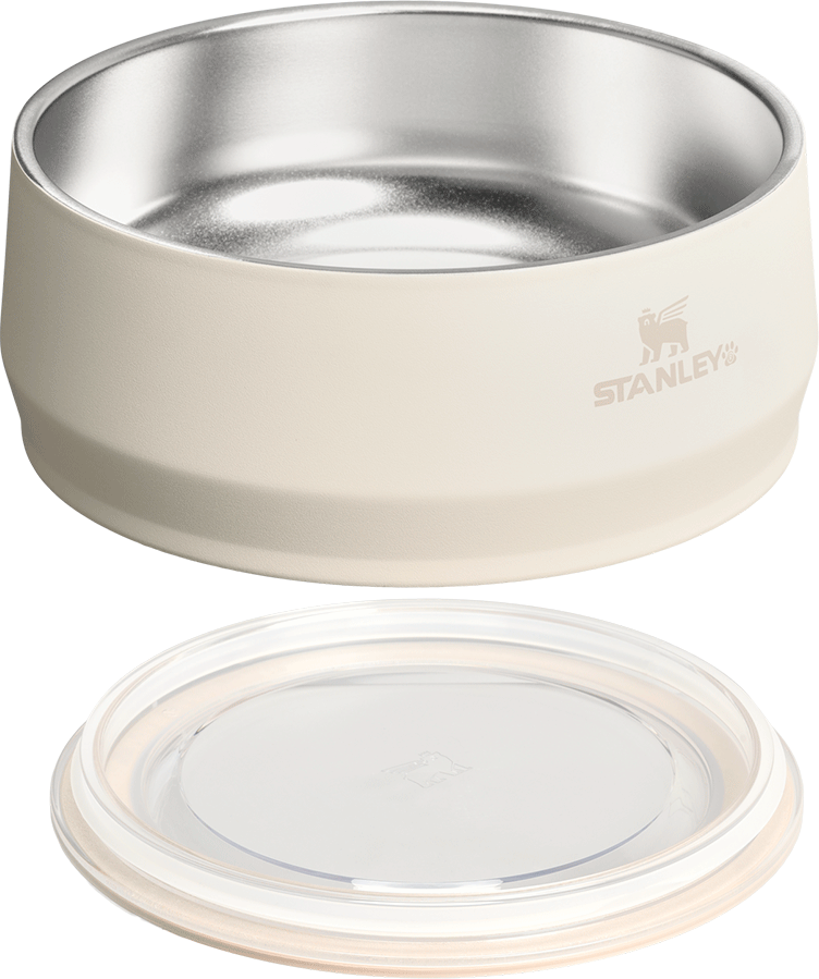 Comedouro Stanley para Cães e Gatos Bege - 1,4 L