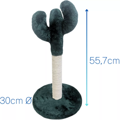 Brinquedo Arranhador Chalesco Cactus Cinza