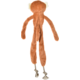 Brinquedo Pelúcia Chalesco Macaco Long Plush Marrom para Cães”