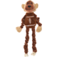 Brinquedo Pelúcia Chalesco Macaquinho Fofo Marrom para Cães