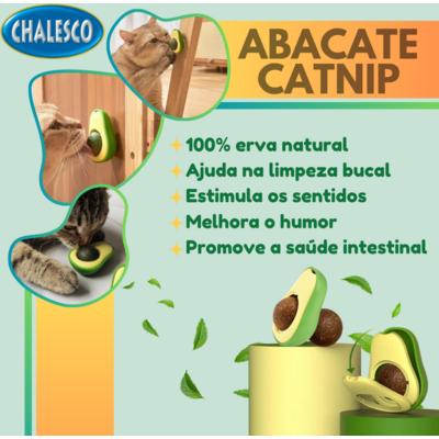 Brinquedo Chalesco Abacate Catnip