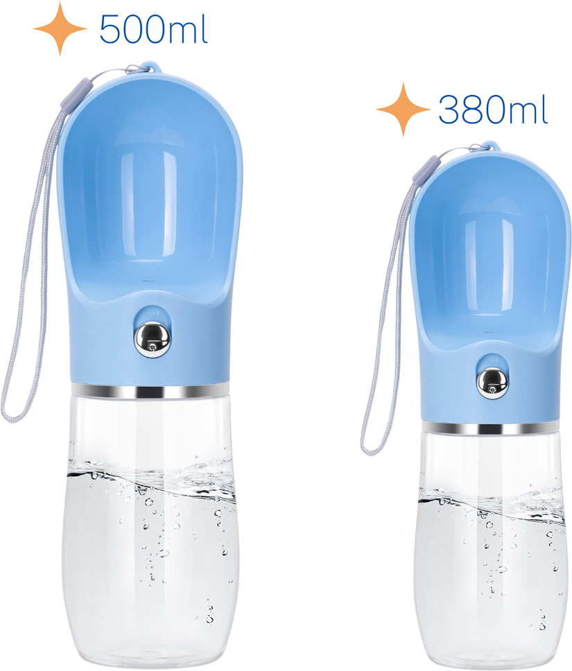 Bebedouro Automático Chalesco Fresh Dog Plus Azul - 500 mL