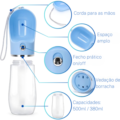 Bebedouro Automático Chalesco Fresh Dog Plus Azul