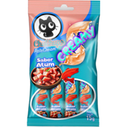 Petisco Cremoso Tex Brasil Chuchups para Gatos sabor Atum - 4 Unidades