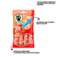 Petisco Cremoso Tex Brasil Chuchups para Gatos sabor Frango e Atum”