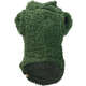 Blusa Sherpa Capuz Fábrica Pet para Cães e Gatos Verde