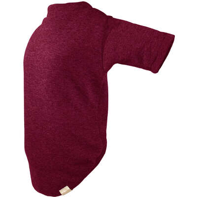 Blusa Moleton com Manga Fábrica Pet para Cães e Gatos Vinho