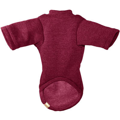 Blusa Moleton com Manga Fábrica Pet para Cães e Gatos Vinho