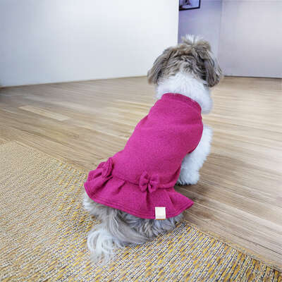 Vestido Linha Fábrica Pet para Cães e Gatos Pink