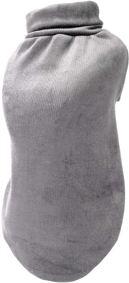 Blusa Veludo Fábrica Pet para Cães e Gatos Cinza - Tam. GG