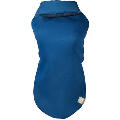 Capa Lisa Oxford Fábrica Pet para Cães e Gatos Azul
