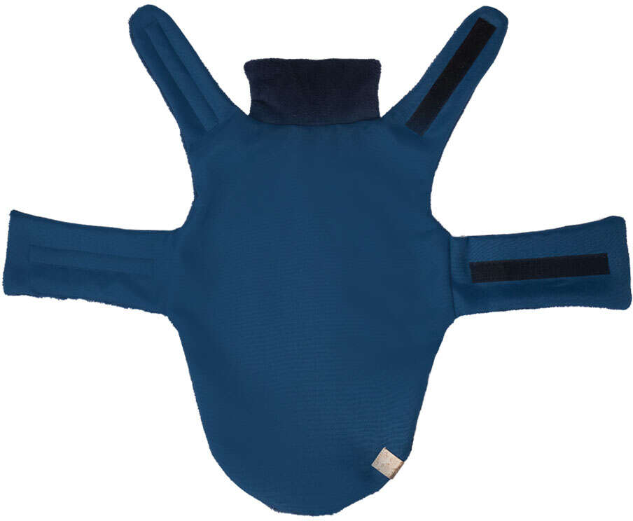 Capa Lisa Oxford Fábrica Pet para Cães e Gatos Azul - Tam. Exg 3