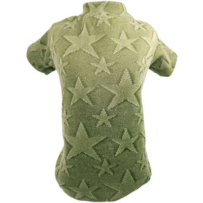 Blusa Linha Estrela Fábrica Pet para Cães e Gatos Verde